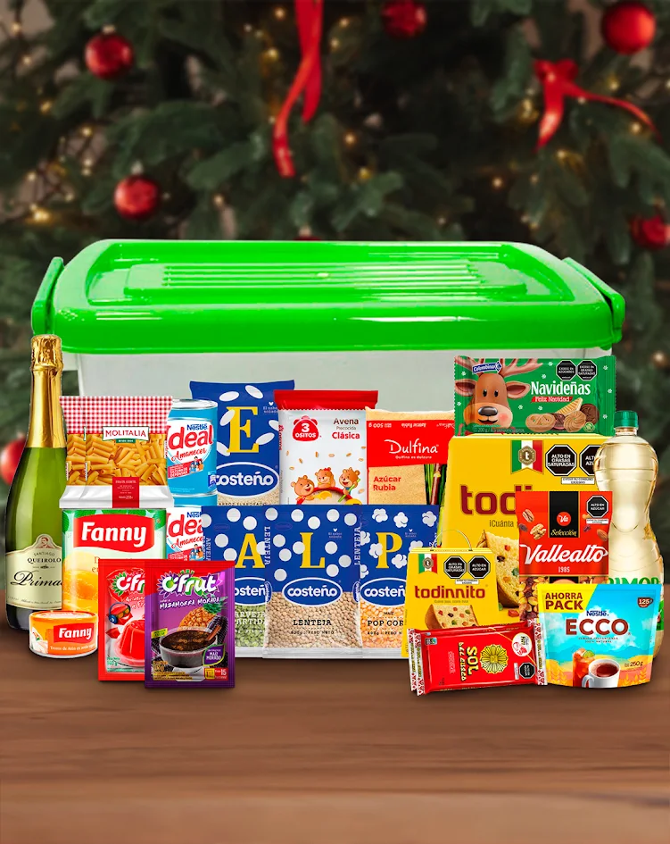 Canastas de víveres para empresas